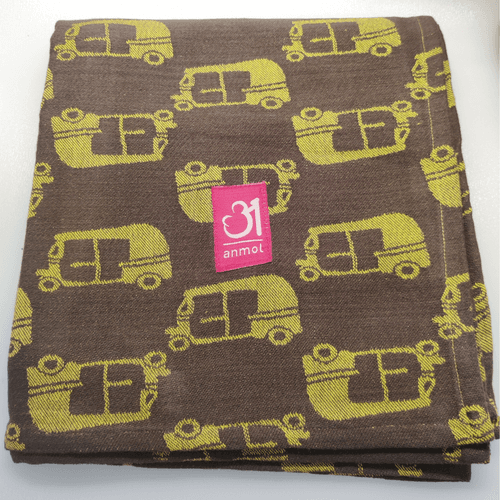 Rickshaw Brown Blanket