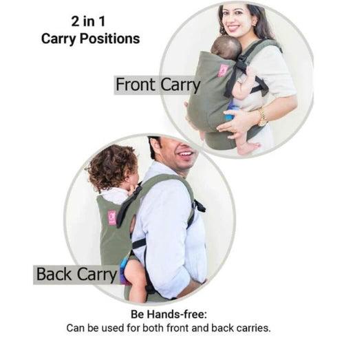 Anmol Easy Olive Baby Carrier
