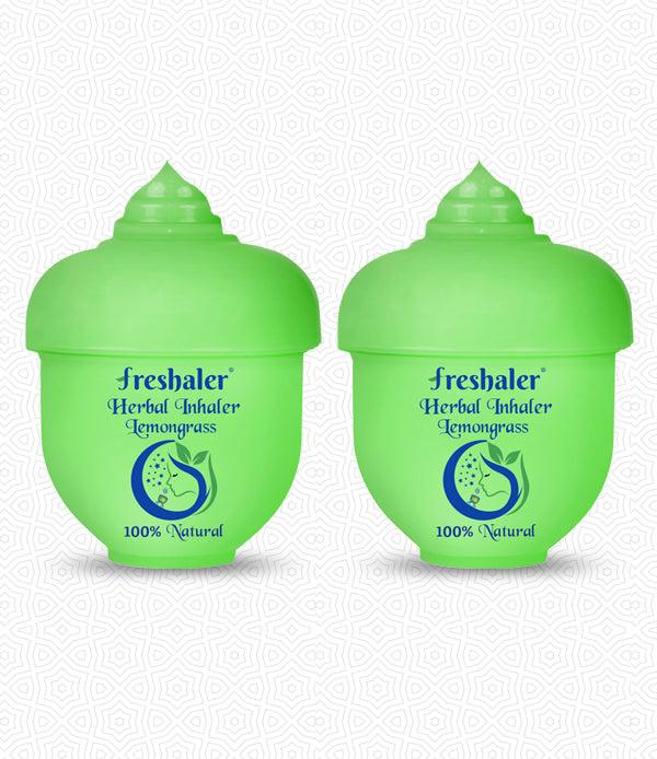 Freshaler Herbal Inhaler Lemongrass - Pack of 2