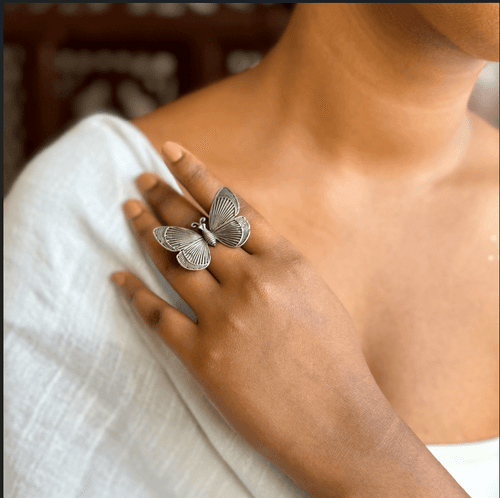 Chinmayi Butterfly Ring | Chandi Ki Baarish 2024