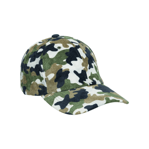 Chokore Camouflage Corduroy Cap (White)