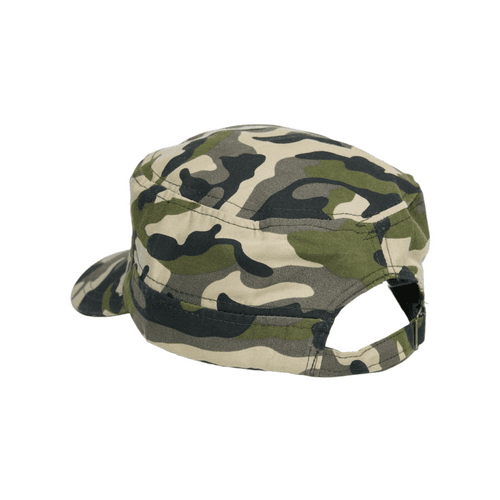 Chokore Camouflage Flat Top Cap (Green)