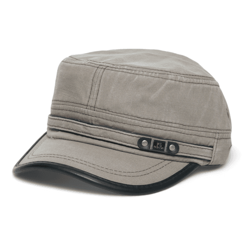 Chokore Retro Washed Flat Top Cap (Brown)