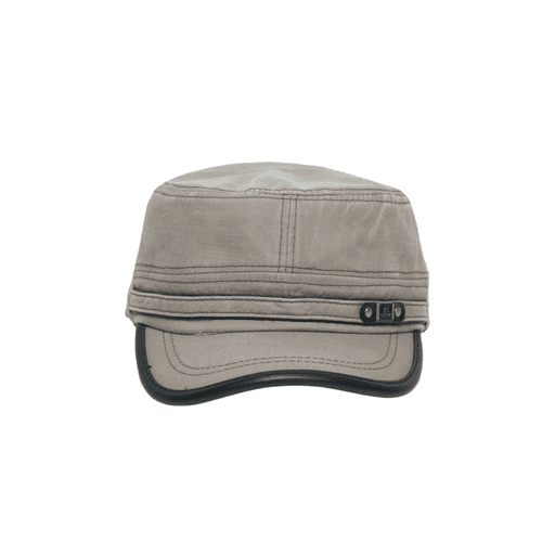 Chokore Retro Washed Flat Top Cap (Brown)