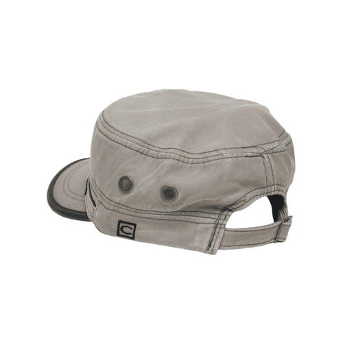 Chokore Retro Washed Flat Top Cap (Brown)