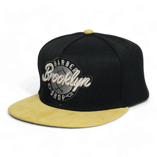 Chokore Flat Brim Embroidered Outdoor Cap (Black)