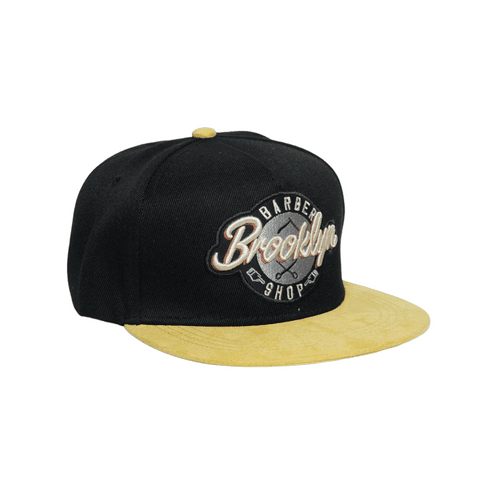 Chokore Flat Brim Embroidered Outdoor Cap (Black)