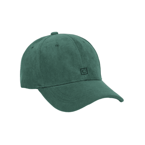 Chokore Structured Suede Baseball Cap (Green)