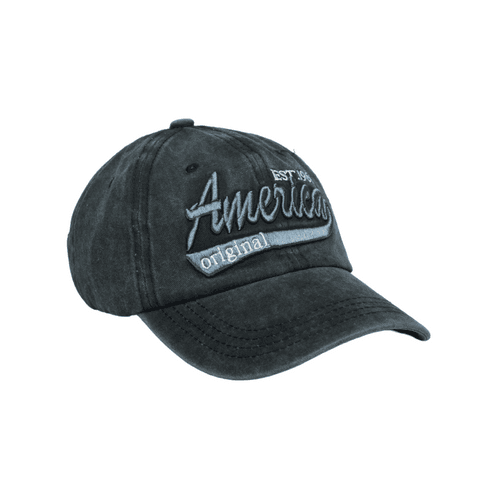 Chokore American Embroidered Baseball Cap (Gray)