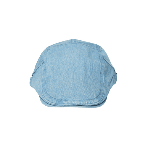 Chokore Denim Flat Ivy Cap ( Blue & White)