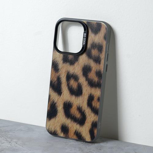 Chokore Cheetah Stamp Cover (Brown) for iPhone