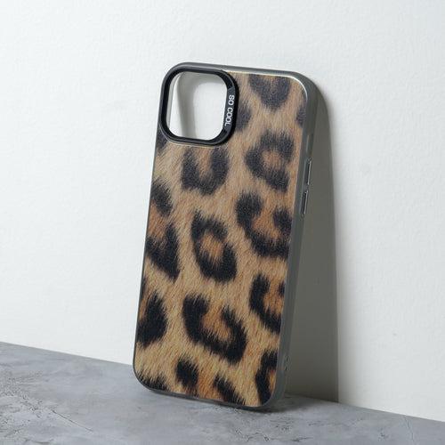 Chokore Cheetah Stamp Cover (Brown) for iPhone