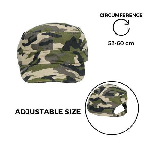 Chokore Camouflage Flat Top Cap (Green)