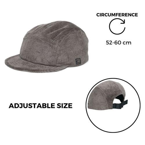 Chokore Vintage American Style Corduroy Cap (Khaki)