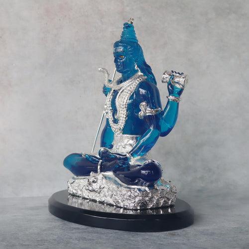 Shiva In Blue Crystal by Satgurus / C'ment