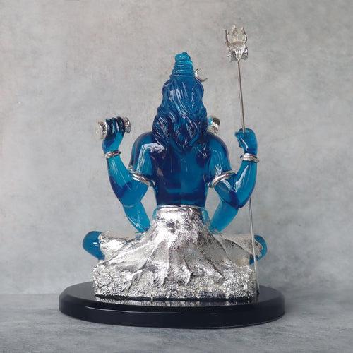 Shiva In Blue Crystal by Satgurus / C'ment