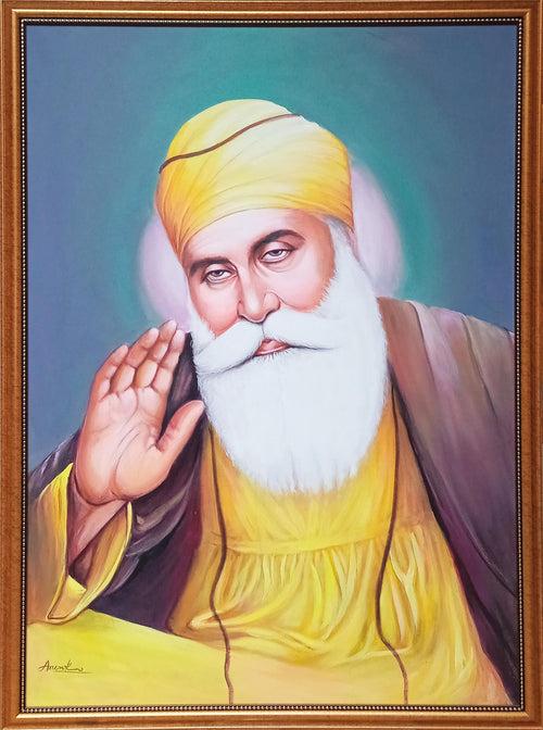 Guru Nanak Painting by Arun by Satgurus