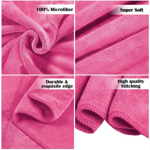 Caldezonia Microfiber Bath Wrap with Slippers for Women - (Pack of 1)
