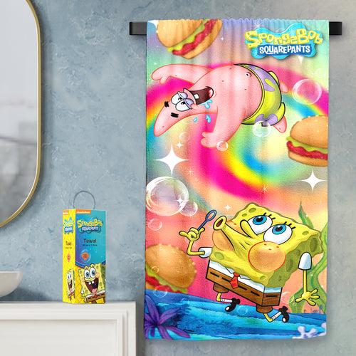 Spongebob Kids Bath Towel
