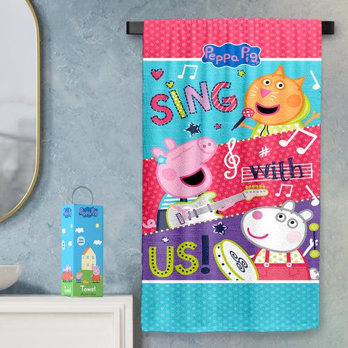 Peppa Pig Kids Bath Towel- Pink