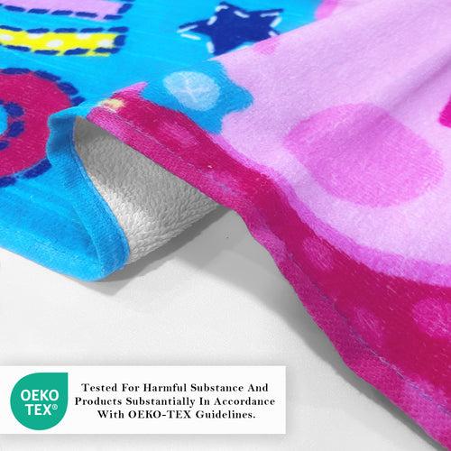 Kids Bath Towel & Hand Towel Combo