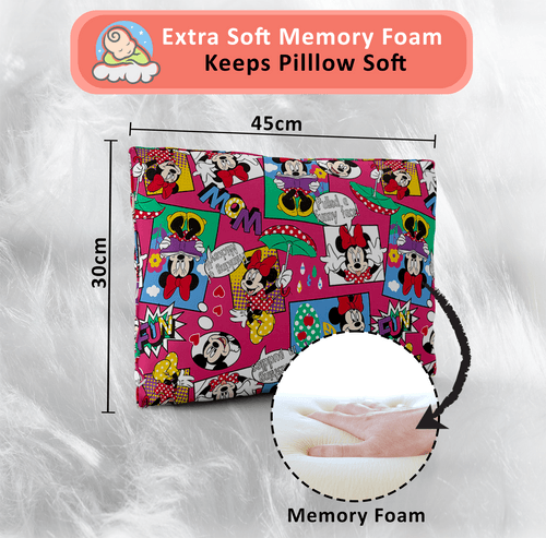 Disney Minnie Mouse Memory Foam Pillow for Kids