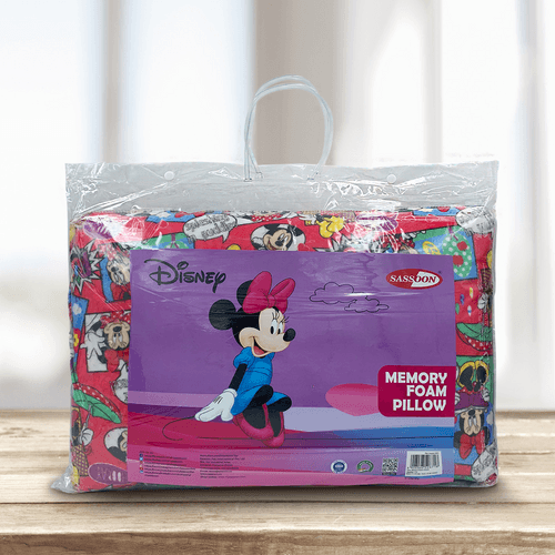 Disney Minnie Mouse Memory Foam Pillow for Kids