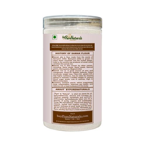 byPurenaturals Sama Rice Atta - Barnyard Millet Flour - GLUTEN FREE READY TO USE ATTA 500gm