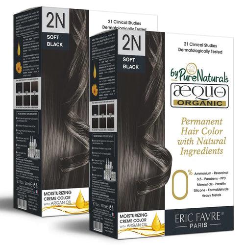 byPureNaturals Organic Cream Hair Colour Soft Black 2N