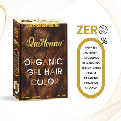 Quikhenna Organic Gel Hair Color 120 Gm - 6G GOLDEN BLONDE