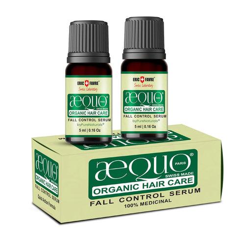 Aequo Organic Hair Fall Control & Hair Growth Serum byPureNaturals - Combo set