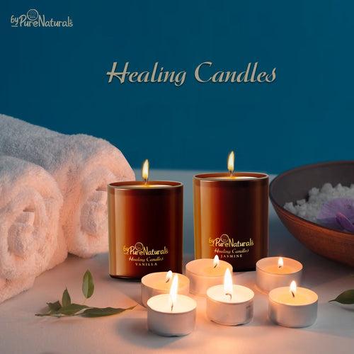 byPureNaturals Premium Healing Candles Pack of 3