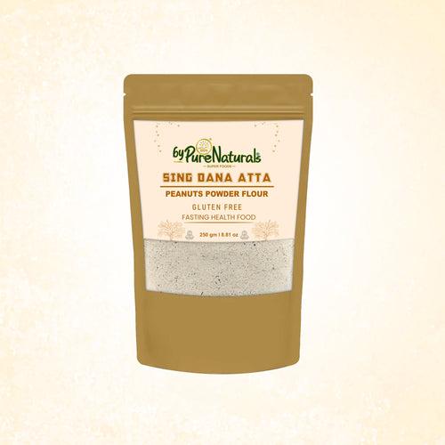 byPurenaturals Sing Dana Atta - Peanuts Powder Flour- GLUTEN FREE READY TO USE ATTA 250gm