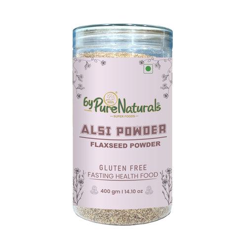 byPurenaturals Alsi Atta - Flaxseed Powder Flour - GLUTEN FREE READY TO USE ATTA 400gm