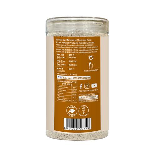 byPurenaturals Sing Dana Atta - Peanuts Powder Flour- GLUTEN FREE READY TO USE ATTA 450gm