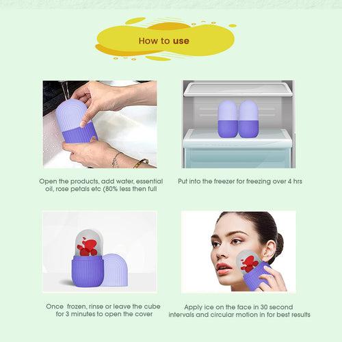 Puremedi Skincare Ice Cube Roller for Face and Glowing Skin Easy to use