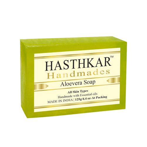 Hasthkar Handmades Glycerine Natural Aloevera Soap 125Gm