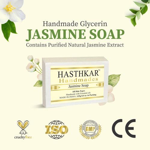 Hasthkar Handmades Glycerine Natural Jasmine Soap 125Gm