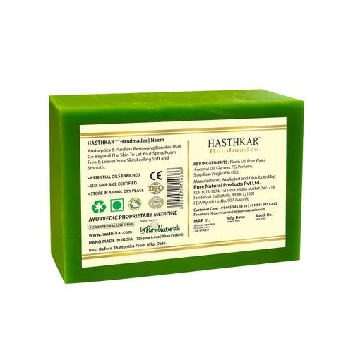 Hasthkar Handmades Glycerine Natural Neem Soap 125G