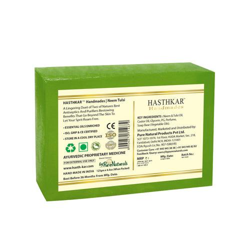 Hasthkar Handmades Glycerine Natural Neem tulsi Soap 125Gm