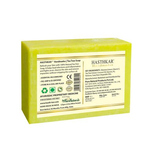 Hasthkar Handmades Glycerine Natural Tea tree Soap 125Gm