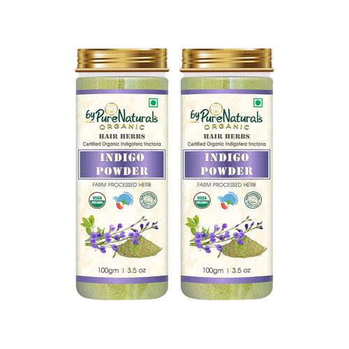Organic Indigo Herb Powder byPureNaturals