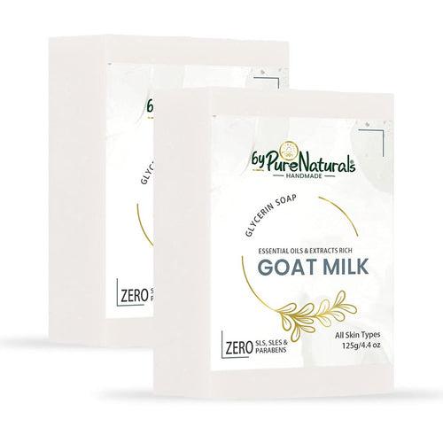 byPureNaturals Organic Goat Milk Soap For Men Women 125gm