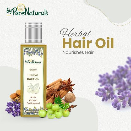 byPureNaturals Nourishing Herbal Hair Oil- 100ml