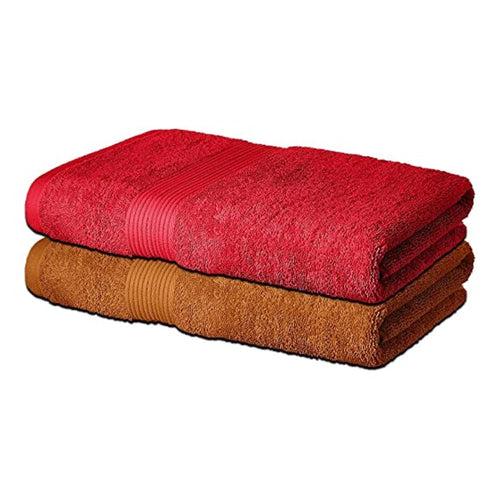 byPurenaturals 100% Cotton Large Size Bath Towel for Men and Women 550 GSM, 70x140 cm