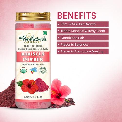 Organic Hibiscus Powder byPureNaturals