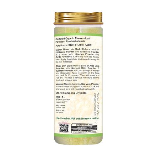 Organic Aloe Vera Leaf Powder byPureNaturals