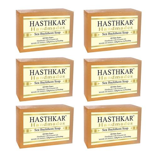 Hasthkar Handmades Glycerine Natural Sea buckthorn Soap 125Gm