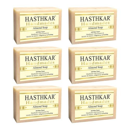 Hasthkar Handmades Glycerine Natural Almond Soap 125Gm