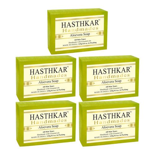 Hasthkar Handmades Glycerine Natural Aloevera Soap 125Gm